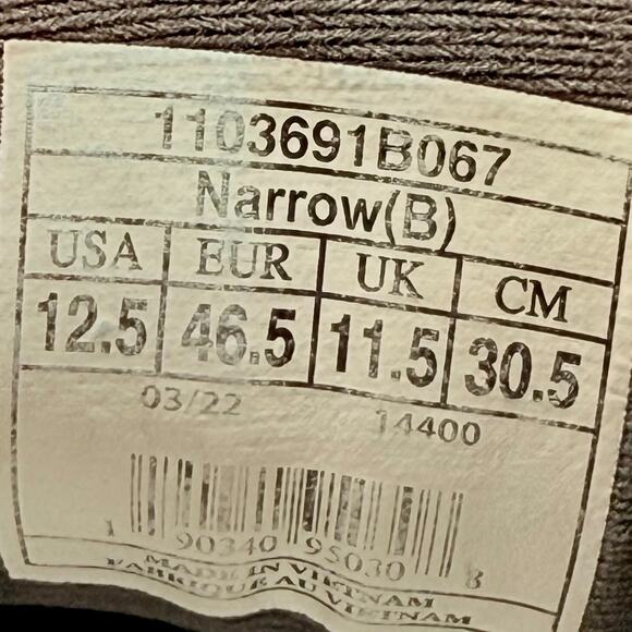 Brooks Ghost 14 Mens Size 12.5 Gray Lace-up Running Sneaker Shoes 1103691B067 - Picture 8 of 8